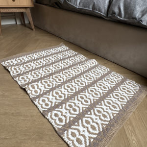 Прикроватный коврик 50% джут/50% хлопок, 60×90см